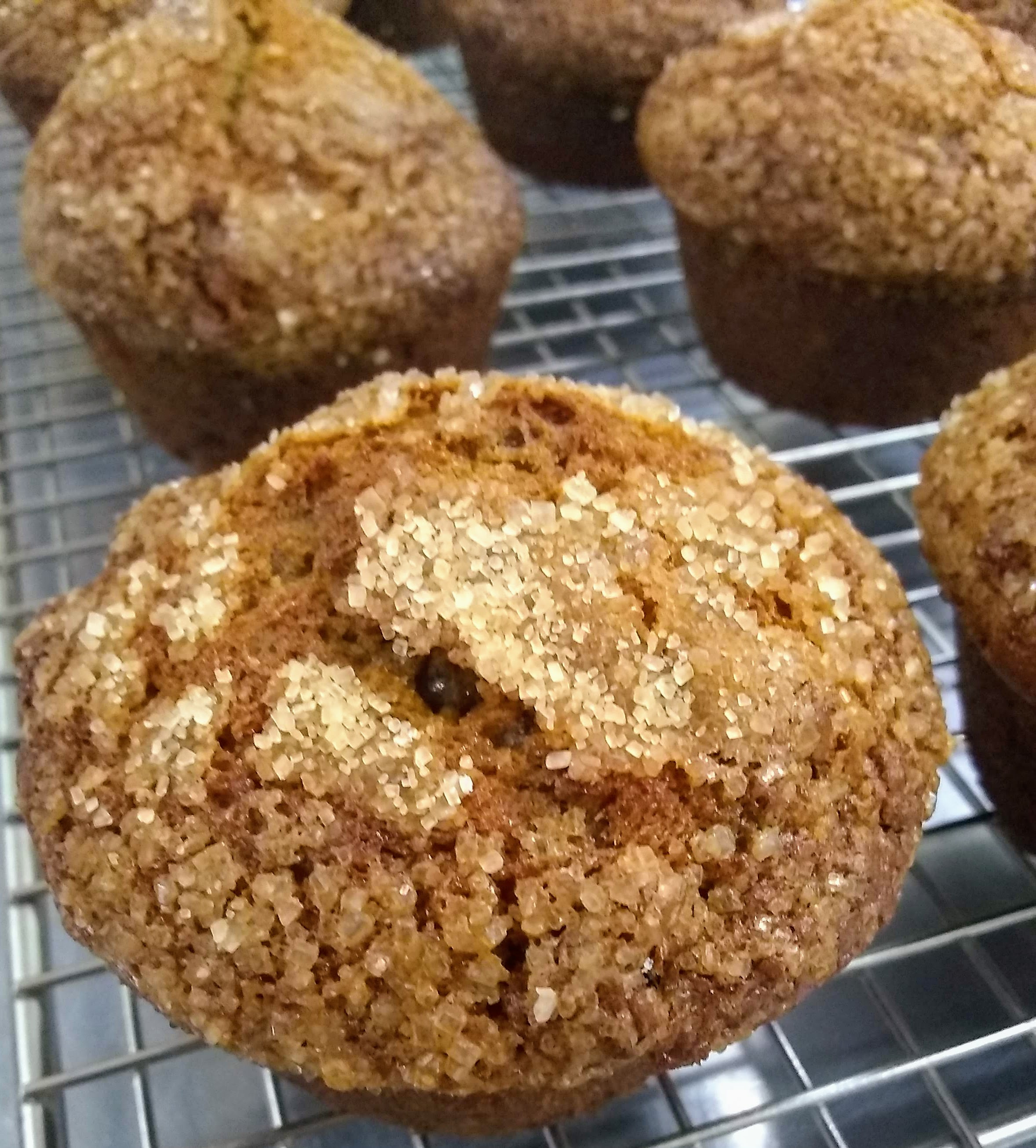 pumpkin cranberry muffins